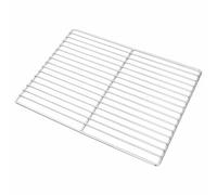 Tomostar Grille de Barbecue, Grille à Charbon de Cuisson BBQ Argent 40 x 30 cm Acier Inoxydable