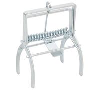 Tomostar Lot de 4 Piège à Taupe Pièges à Taupes 4 pcs Argenté Acier galvanisé