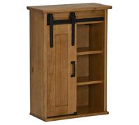 Tomostar Meuble Haut de Cuisine, Armoire Suspendue Cuisine Armoire Suspendue Halden Porte coulissante 49x22,5x70 cm pin