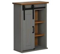 Tomostar Meuble Haut de Cuisine, Armoire Suspendue Cuisine Armoire Suspendue Halden Porte coulissante Gris 49x22,5x70 cm