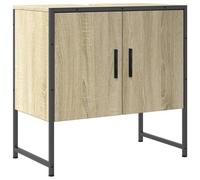 Tomostar Meuble sous Lavabo, Meuble de Rangement Salle de Bain sous Vasque Armoire Évier chêne Sonoma 60x33x60 cm
