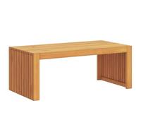 Tomostar Table Basse de Jardin, Table d'appoint Salon Extèrieur Huile Naturelle 90 x 45 x 35 cm