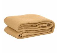 Tomostar Tapis de Sol Camping, Tapis d'auvent Bâche de Sol Extérieur avec œillets pour Camping Caravane Camping-Car Sable 250x350 cm PEHD