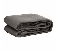 Tomostar Tapis de Sol Camping, Tapis d'auvent Bâche de Sol Extérieur avec œillets pour Camping Caravane Camping-Car 400x800 cm Anthracite PEHD