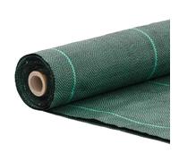 Tomostar Toile de Paillage, Géotextile de Paillage Contre Les Mauvais Herbes Toile Bâche Anti Mauvaises Herbes Vert 1,5x10 m PP