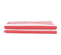 Tomostar Toile de Remplacement Store Banne, Toit de Rechange Tissu de Remplacement pour Auvent Rouge et Blanc 10x1.6 m