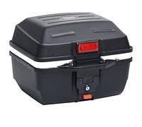 Tomostar Top Case Moto, Top Caisse Topcase Coffre Moto Scooter 24 L pour Un Seul Casque