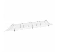 Tomostar Tunnel de Forçage Accordéon, Tunnel de Croissance Accordéon Serre de Jardin de Sol en Filet 1,5x5 m Fibre de Verre et PP
