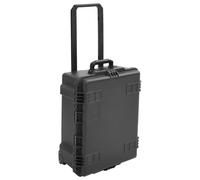 Tomostar Valise pour Appareil Photo, Mallette Rigide d’extérieu Mallette de Transport Étui de Protection Valise de vol Portable Noir 62,5x50x28,5 cm PP