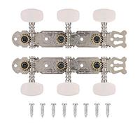 Tomotato 2 Pcs Guitare Classique Tuning Peg Guitar Peg Tuner Machine Heads Tuning Key Pegs 3L + 3R Tuners Accordeurs de Guitare Classique Tuning Pegs pour Guitare Classique Guitare Acoustique