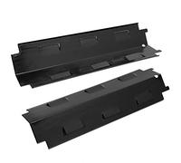 Tomotato 2 Pièces Tentes de Chaleur de Gril, 37cm Diffuseur Chaleur Accessoires Tentes de Chaleur de Remplacement Universelles en Acier Inoxydable pour Gril à Gaz Plaque de Flamme