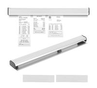 Tomotato 21cm Porte Commande en Aluminium, Support Bons de Ticket Mural avec Pince à Billet, Organisation de Commandes et Factures pour Restaurants, Cafés, Pubs, Bars(21cm)