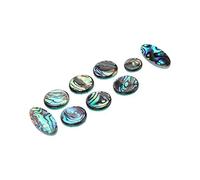 Tomotato 9 Pcs Saxophone Touches Incrustations Saxophone Sax Bouton Pad Saxophone Bouton Ensemble Abalone Saxophone Bouton pour Alto Ténor Soprano Saxophone