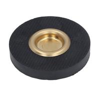 Tomotato Antidérapant pour Violoncelle avec Base en Caoutchouc et Coupe en Laiton, Support de Pique Fixation Stable pour Pratique et Performance, Protection de Sol