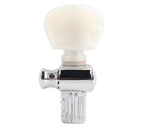 Tomotato Banjo Head Key Tuning Peg Key Bouton Banjo Instrument Partie en Alliage D'aluminium en Plastique Laiton Bouton Banjo pour Banjo Universel