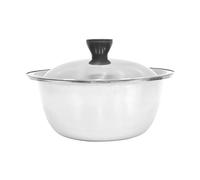 Tomotato Bol à mélanger en acier inoxydable de avec couvercle, bol en métal non magnétique épaissi pour cuisiner la préparation des aliments et stockage ustensiles de cuisine