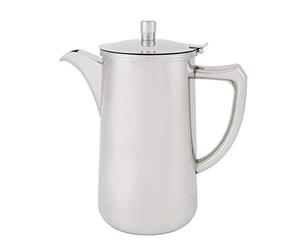 Tomotato Bouilloire en acier inoxydable pour eau lait café, contenance 2 litres design ergonomique bec verseur précis finition miroir pour boissons chaudes et soupes