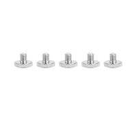 Tomotato Boutons de Doigt de Trompette, 5 Pièces Vis de Glissière de Trompette Métallique, Accessoire de Remplacement pour Instrument, Trompettistes