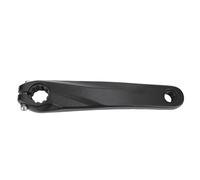 Tomotato Bras de manivelle Gauche de vélo, Remplacement Creux en Alliage d'aluminium de 170 mm, avec Conception à 10 Fentes pour la réparation du pédalier Prowheel