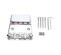 Tomotato Chevalet Basse 4 Cordes, Support Cordes avec Sillet Précision Construction Alliage Zinc Style Vintage pour Basse Jazz Basse Électrique