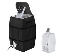 Tomotato Couverture de Pompe de Chauffage de Spa, Protecteur de Pompe de Chauffage Gonflable en Tissu Oxford, Conception Professionnelle 3D adaptée, pour équipement de Spa de Spa intérieur (Noire)