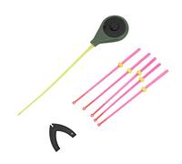 Tomotato Ice Fishing Rod Set,Portable Mini Fishing Pole Kit with Rod Tips, Ultra Light, Sturdy and Robust, Stability in Cold Winter, Great Tool for Fishing Enthusiasts, Easy to Use (16cm)