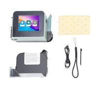 Tomotato Imprimante à Jet d'encre Portable avec Écran Tactile, Cartouche à Encre Séchage Rapide 0.1-0.5 Pouces pour Texte Code-Barres Numéro de Lot Étiquette Image Date, Machine de