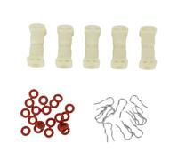 Tomotato Kit de connecteur de Machine à café, pièces de Rechange de Machine, Fourchette à Joint en Silicone pour Machines à café, pièces d'installation faciles pour Jura E6 et similaires