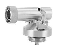 Tomotato Lance de Fût de Bière en Acier Inoxydable, Robinet Distributeur pour Growler avec Raccord Rapide, Pour Fûts de 2 à 10 Litres