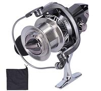 Tomotato Moulinet Spinning 14+1 Roulements, Rapport de Démultiplication 4.1:1, Moulinet de Pêche en Métal avec Bâti de Fixation, pour Contrôle de la Pression Lors des Combats avec (JS8000)