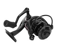 Tomotato Moulinet Spinning, Roulement 13+1 Ratio 5.0:1 Interchangeable Gauche Droite, Bras Oscillant Alliage Aluminium + Poignée EVA, Bobine Métal Haute Résistance pour Pêche (MELA2000)