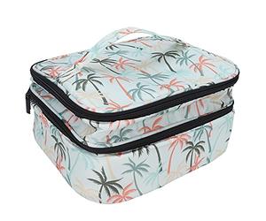 Tomotato Nail Polish Storage Bag, Organizer Case Manicure Tool Portable avec Poignée pour 30 Bouteilles
