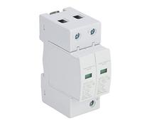 Tomotato Parafoudre 100KA, Dispositif de Protection Contre Les Surtensions pour Tableau Electrique, Boitier PC, Installation sur Rail DIN 35mm pour Usage Domestique (2P 275V)