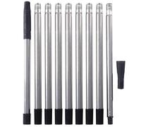 Tomotato Perche Prolongateur pour Rouleau de Peinture, Structure en Acier Inoxydable 13.1FT 10 Sections Détachables avec Adaptateur Conique, pour Outils de Peinture et Nettoyage