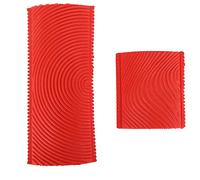 Tomotato Pinceau Effet Bois, Outil de Peinture à Grain de Bois Réaliste avec Poignée Antidérapante pour Décoration Murale et Meubles, 2 Pièces, Caoutchouc, DIY pour Bricolage et Décoration Intérieure