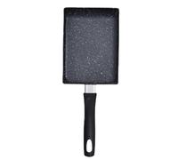 Tomotato Poêle à Omelette Rectangulaire Tamagoyaki Antiadhésive, Aluminium avec Poignée pour Cuisson de Tamagoyaki, Omelettes et Steaks, Cuisine Japonaise à Domicile
