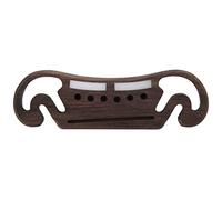Tomotato Pont de Guitare en Bois de Rose, Accessoire de Remplacement Décoratif Installation Facile pour Cordes, Bois Durable pour Guitares Acoustiques Folk