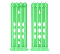 Tomotato Porte bagues pour Pattes de Pigeons, Support Rotatif avec Fermoir pour Anneaux de Jambes, Matériau Plastique, pour Pigeons, Perruches, Poulets, Canards, Aigles (Verte)