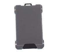 Tomotato Portefeuille Métal Mince, Porte Badge Transparent Anti Démagnétisation Alliage Aluminium, pour Cartes de Crédit et Badges d'Employé (Bleue)