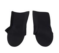 Tomotato Protections de Cheville Anti Vent, Protège Bottes de Neige pour Ski et Vélo, 2 Pièces, Léger et Confortable, Haute Densité Matériau, pour Ski, Cyclisme, Randonnée, Motocyc