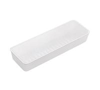 Tomotato Récipient à baguettes avec couvercle, boîte de rangement transparente pour ustensiles, support organisateur d'ustensiles empilable en plastique pour baguettes, cuillères,