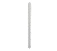 Tomotato Règle D'Architecture Triangulaire 30cm Aluminium Concave (Silver)