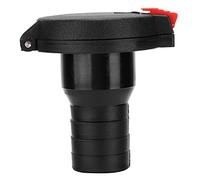 Tomotato Remplisseur de Pont en Nylon 1-1/2in, Entree de Carburant et d'eau Resistant aux UV avec loquet pour Bateaux Yachts caravanes, diametre 38mm