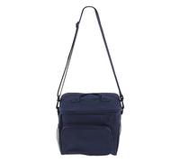 Tomotato Sac à Repas Isotherme en Tissu Oxford Grande Capacité, Double Couche Imperméable Compartiment Séparé pour Aliments Chauds et Froids, Glacière Pique-Nique Portable avec Poi (Bleu)