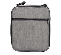 Tomotato Sac à repas portable grande capacité avec revêtement en aluminium isolant, tissu Oxford résistant à l'usure, compartiment principal spacieux et anse ergonomique, pour (Gris)
