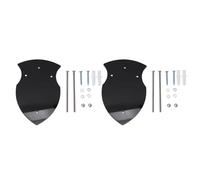 Tomotato Support mural vertical pour épées en acrylique, Présentoir mural pour haches et épées avec rack de stockage déco, Montage facile avec vis incluses, pour collectionneurs da (Noir)