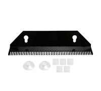 Tomotato Support pour Extensions Capillaires avec Ventouse, Support de Rangement et Présentation pour Perruques en Acrylique, Fixation Murale, Support de Stylisation pour Cheveux, (Noire)