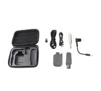 Tomotato Système de Microphone sans Fil pour Saxophone, Transmetteur et Récepteur Rechargeables, Kit avec Adaptateur pour Instruments à Vent, Transmission Stable 40m, Bande UHF 652
