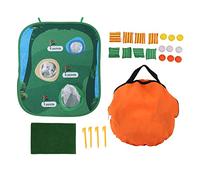 Tomotato Tableau de Pratique pour Le Golf avec Sacs de Sable et Filet de Chipper, Tissu Oxford et Fil d’Acier, 61 x 52 cm pour débutants et Enfants