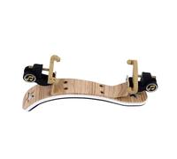 Tomotato Violin Shoulder Rest, Universal Adjustable Shoulder Support Cushion for 3/4-4/4 Violin, Ergonomic Foam Pad with Metal Frame for Practice and Performance (Couleur du bois)